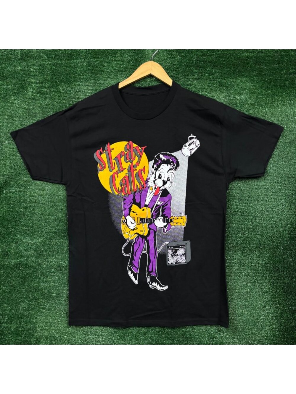 Stray Cats Runaway Boys Album Rockabilly Band T-Shirt Size Medium
